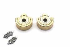 Atop RC Traxxas TRX-4 Brass Steering Knuckles Covers F&R