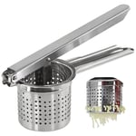 Potato Ricer, Stainless Steel Potato Masher, Ricer Press for Puree Fruit Utensil