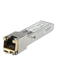 StarTech.com Cisco GLC-TE Compatible Module - 1000BASE-T Copper Industrial Gigabit Ethernet Transceiver - SFP to RJ45 Cat6/Cat5e 100m Extended Temp - Cisco Firepower IE 2000 C9500 C2960