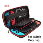 Pour Le Commutateur Rouge - Pochette Portable Pour Nintendo Switch, Ensemble D'accessoires De Jeu 5 En 1, Joli Couvercle, Sac Mobile, Sacoche De Voyage Pour Étui Pour Ns Et Lite