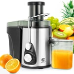 Fruit Juicer Machine Centrifugal Juice Extractor 600W Whole Vegetable Citrus