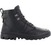 PALLADIUM PallaBrousse Tact Leather Hommes Boots Noir 08837-008