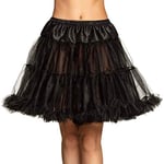 Boland - Petticoat Deluxe, Taille élastique, Jupe en Tulle avec Froufrous, Jupon, Rock 'n Roll, 70s 80s, Grease, Accessoire, Costume, fête à thème