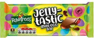 Rowntrees Jellytastic Mini Egg Bar 100g