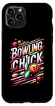 Coque pour iPhone 11 Pro Bowling Chick ||||--