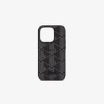 Lacoste Coque iPhOne 14 Pro The Blend Taille Taille unique Monogram Noir Gris