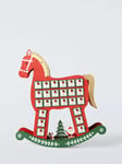 John Lewis Rocking Horse Wooden Advent Calendar