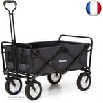 LifeGoods Chariot Pliable Enfant - Chariot De Transport - De Jardin - Chariot