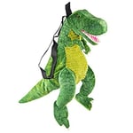 Kögler T-Rex 85402 Sac à dos de dinosaure en peluche pour enfant Vert 50 cm