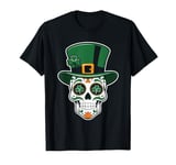 Sugar Skull Saint Lucky St Patrick T-Shirt