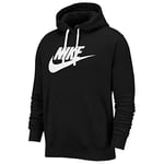 Nike M Nsw Club Hoodie PO BB Gx Sweatshirt - Black/(White), 4XL-T