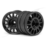 [FR] Hpi Racing CERCHIO NERO OFF ROAD WR8 RALLY (48X33MM/2PZ) - HP107970