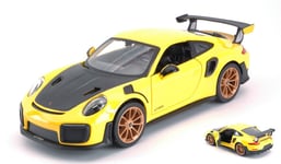 Porsche 911 Gt2 Rs Special Édition Jaune 1:24 Model 31523 Maisto