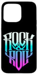 Coque pour iPhone 15 Pro Max I Love Rock & Roll Tee, Rock and Roll Fashion Graphic Design