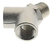 RS PRO Adaptateur de tuyau pneumatique en Y double filetage 3/8"