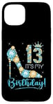 iPhone 15 Plus 13 It's My Birthday 13 Years Old 13th Birthday Girl Case