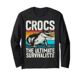 Crocs The Ultimate Survivalists Crocodile Long Sleeve T-Shirt