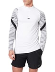 Nike Mens Dry Strike 21 Dril Sweater, White/Black/Black/Black, XL EU