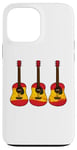 iPhone 13 Pro Max Acoustic Guitar Spanish Flag Guitarist Musician Spain Case