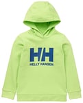 Helly Hansen Unisex Kid's HH Logo Hoodie, Green, 1