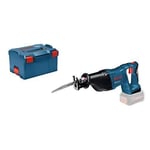 Bosch Professional 060164J007 18V System Scie Sabre sans-fil GSA 18 V-LI (Longueur de Course 28 mm, sans Batterie/Chargeur, dans u