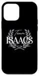 Coque pour iPhone 12 mini Membre de la famille fier de l'équipe Isaacs