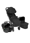 Graco - MYAVO™ TRIO - Poussette légère avec fermeture rapide (0-22 kg), siège auto bébé (40 à 75 cm), nacelle (mx 9 kg); couleur Midnight