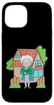 iPhone 15 Grandma's Charming Little House Case