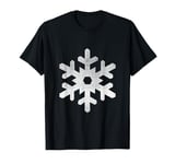 Festive Season Stylish Vintage Snowflake Holiday Design T-Shirt