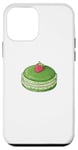 Coque pour iPhone 12 mini Macaron au Matcha Alimentation saine Thé au Matcha