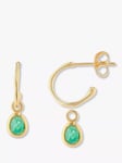 Auree Hampton Gold Vermeil Hoop Earrings