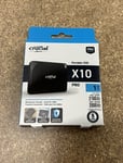 Crucial X10 Pro 1TB Portable External SSD, Up to 2100MB/s Read and Write