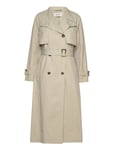 Trench Coat With Belt Beige Esprit Casual