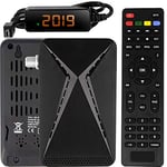 Echosat OM-26100 Mini récepteur Satellite – DVB S/S2 ✓ Full HD ✓ 1080 p ✓ HDMI ✓ 2 x USB 2.0 ✓ HDTV [récepteur Satellite numérique] (Astra Hotbird Türksat) Noir