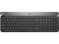 LOGITECH CRAFT ADVANCED KEYBOARD + CREATIVE INPUT DIAL BE