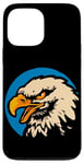 iPhone 13 Pro Max Retro Bald Eagle Bird American Animals Case