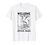 Seagull on skull - Crystal Beach T-Shirt