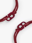 #TOGETHERBAND UN Goal 8 - Decent Work and Economic Growth Recycled Plastic Classic Bracelet, Pack of 2, Burgundy