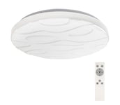 Rabalux 1508 - Himmennettävä LED-kattovalaisin kaukosäätimellä MASON LED/50W/230V