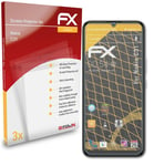 atFoliX 3x Screen Protector for Nokia C31 Screen Protection Film matt&shockproof