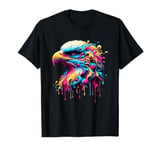 Dripping Paint Art Bald Eagle Bald Eagles T-Shirt