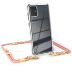 Easy Case for Samsung Galaxy A71 phone case with strap chain