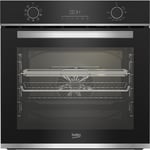 Beko Multi-Function Electric Single Oven - Black BBIMA13300XC