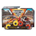 Monster Jam Series 30 El Toro Loco Vs Pirate's Curse Die-Cast Vehicle 1:64 Scale