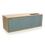 VULKKANO T50 Arc Enceinte Amplifiée avec 50W de Puissance, Woofer de 4" à Double Tube, Bluetooth 5.0, HDMI Arc, Optique, RCA, USB, Enceinte pour Télévision ou la Table