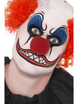 Smiffys Make-Up FX, Clown Kit, Multi-Coloured Grease, with Facepaints, Nose, Crayons & Sponge, Cosmetics and Disguises Fancy Dress, Clown Dress Up Cosmetics & Disguises.