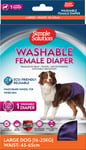 Simple Solution Washable Female Diaper - Large - International