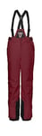 killtec Fille Pantalon de Ski/Pantalon Fonctionnel avec Plastron Amovible, Pare-Neige et Protection des Bords KSW 77 GRLS Ski PNTS, Deep Red, 140, 37258-000