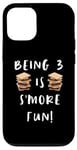 iPhone 14 Pro Being 3 Is S'More Fun Camping Campfire Treat Case