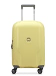 Trolley Delsey Clavel Mr Trolley Exp 4 Roues Doubles 55Cm Jaune Palrino Pic